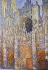 Claude Monet The Portal of Rouen Cathedral at Midday painting